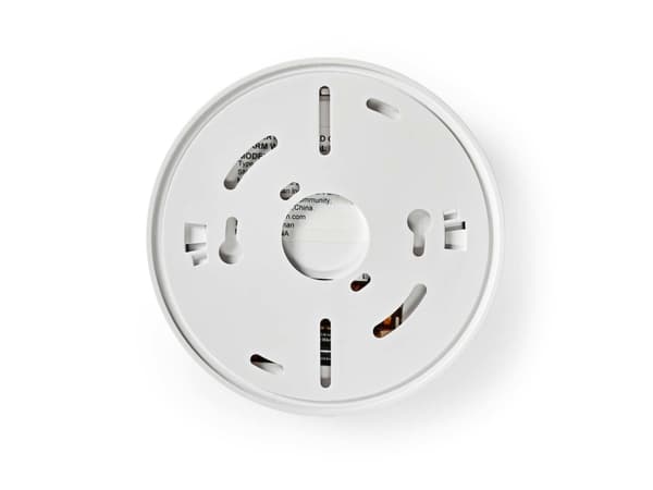 Nedis DTCTCO40WT, Karbonmonoksid (CO), Hjem, Trådløs, 85 dB, Akrylonitril-butadien-styren (ABS), Flate-montert