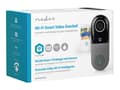 Miniatyrbild 4 av 5: Nedis Wi-Fi Smart Video Doorbell - Dörrklocka - trådlös - Wi-Fi - 2.4 - 2.484 GHz - grå
