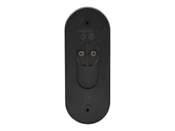 Nedis Wi-Fi Smart Video Doorbell - Dörrklocka - trådlös - Wi-Fi - 2.4 - 2.484 GHz - grå