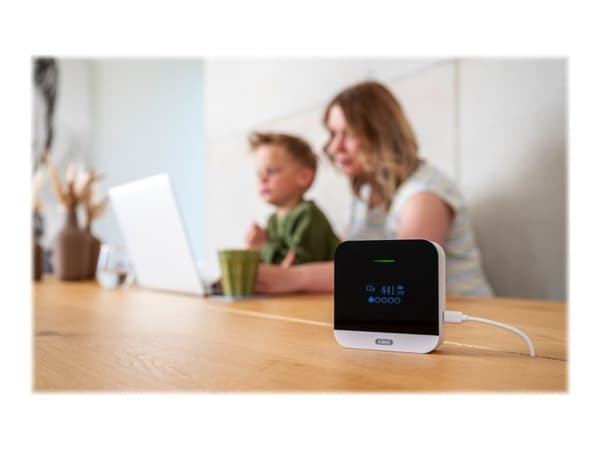 ABUS AirSecure CO2WM110 - Sensor for karbonmonoksid - hvit