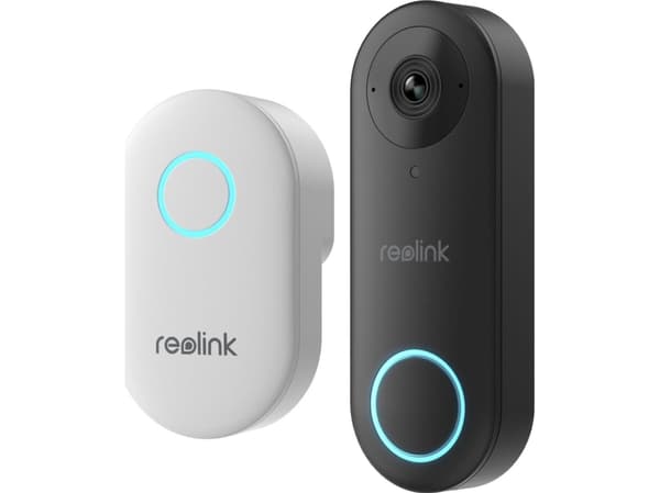 Reolink - Smart dörrklocka - med kamera - 2K+, PoE - kabelansluten - 10/100 Ethernet