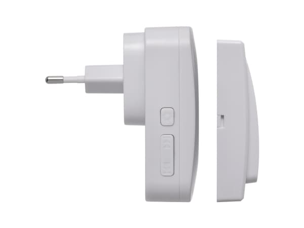 Emos P5731, Hvit, 90 dB, Trådløs, 433,92 MHz, 180 m, AC