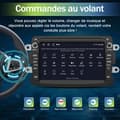Miniatyrbild 4 av 6: AWESAFE Android 13 2GB+64GB bilradio för Renault Dacia Duster Sandero Captur Lodgy Symbol Logan 7"-skärm Carplay Android Auto