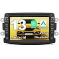 Miniatyrbild 1 av 6: AWESAFE Android 13 2GB+64GB bilradio för Renault Dacia Duster Sandero Captur Lodgy Symbol Logan 7"-skärm Carplay Android Auto