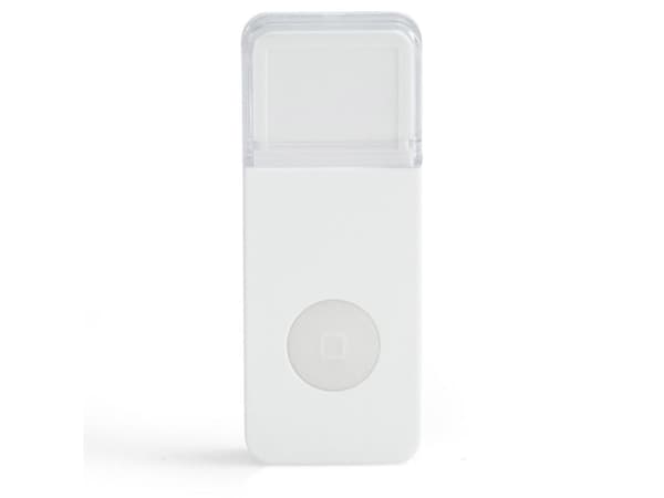 Fysic FD-110, Vit, 85 dB, IP44, Plast, Trådlös, AC, Batteri
