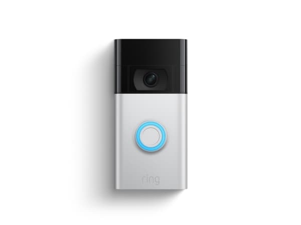 Ring Battery Video Doorbell - 2024 Edition - smart dørklokke - med kamera - 30-day free trial of Ring Home, DIY video, easy to install, head-to-toe v