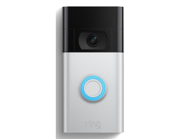 Ring Battery Video Doorbell - 2024 Edition - smart dørklokke - med kamera - 30-day free trial of Ring Home, DIY video, easy to install, head-to-toe v