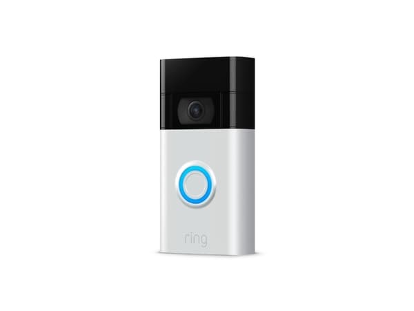 Ring Battery Video Doorbell - 2024 Edition - smart dørklokke - med kamera - 30-day free trial of Ring Home, DIY video, easy to install, head-to-toe v