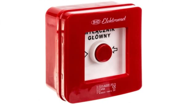 Utanpåliggande automatisk larmbrytare WG-1s IP-55 921440