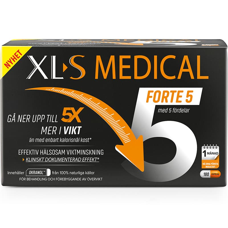 XL-S Medical Forte 5, 180 kapslar