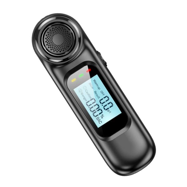 Digital Breath Tester USB Rechargeable Non-contact High Accuracy Breathalyzer