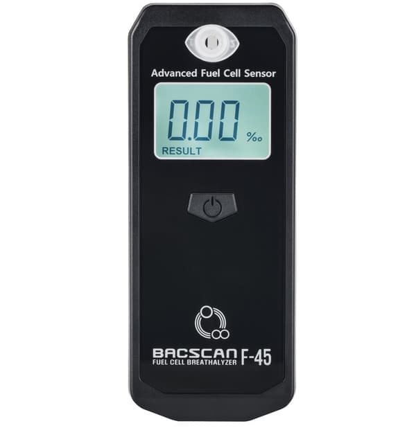 BACscan F-45 alkoholtestare 0 - 4% Svart