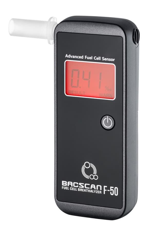 BACscan F-50 alkoholtester 0 - 4% Sort
