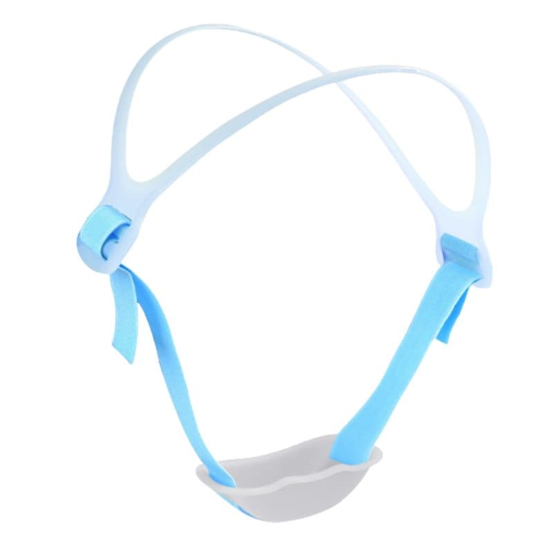 Silikon anti-snorkestropp med elastisk støtte