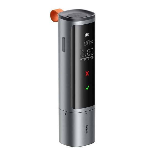 Alcootest med skärm, 470 mAh, Typ-C - Baseus SafeJourney Pro Series (CRCX060014) - Svart