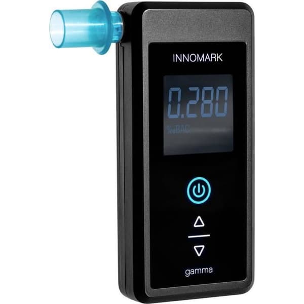ACE INNOMARK gamma Breathalyzer svart 0,07 till 4,00 ‰ med skärm