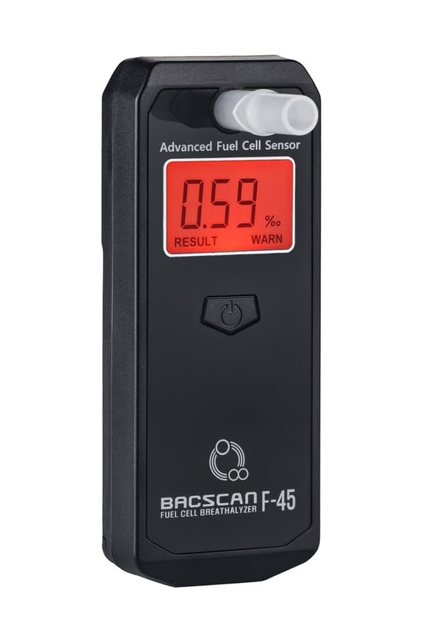 BACscan F-45 alkoholtester 0 - 4% Sort