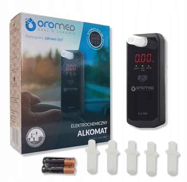 OROMED X11 PRO elektrokemisk alkometer