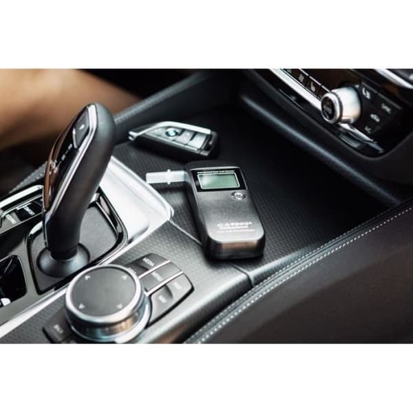 BACscan Professional Breathalyzer CA9000 Digital Elektrokemisk Promillet Tester med upplyst LCD-skärm -