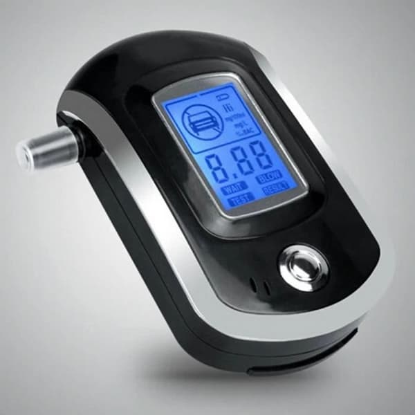 ALS Smart Breath Alcohol Tester Digital LCD Breathalyzer Analyzer AT6000