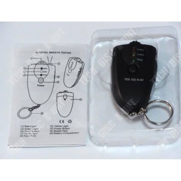 TD® Digital Breathalyzer Breathalyzer Breathalyzer Säkerhet Professionell Bärbar Elektronisk Hög noggrannhet Mät Bil t