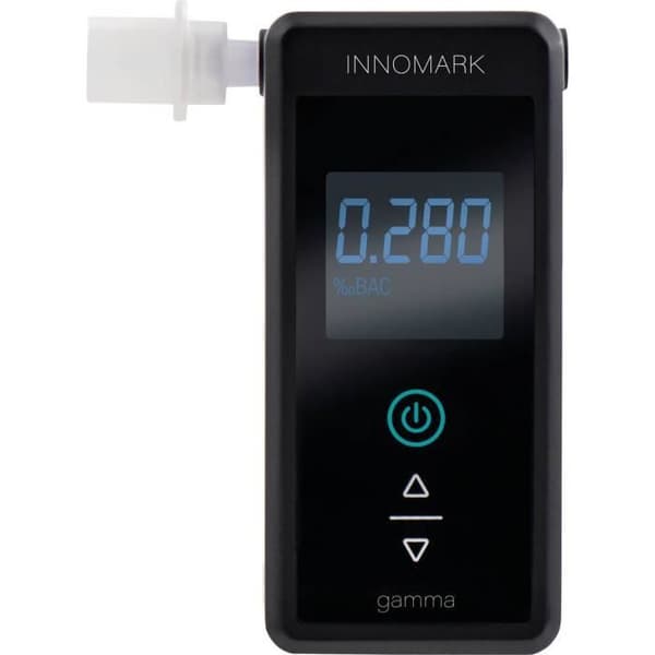 ACE INNOMARK gamma Breathalyzer svart 0,07 till 4,00 ‰ med skärm