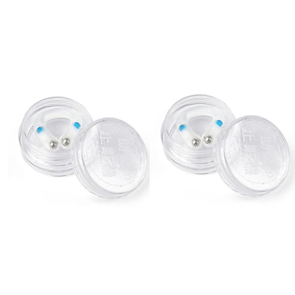 INF Effektiv Silikon Magnetisk Anti Snarknings Näsclips (2-pack)
