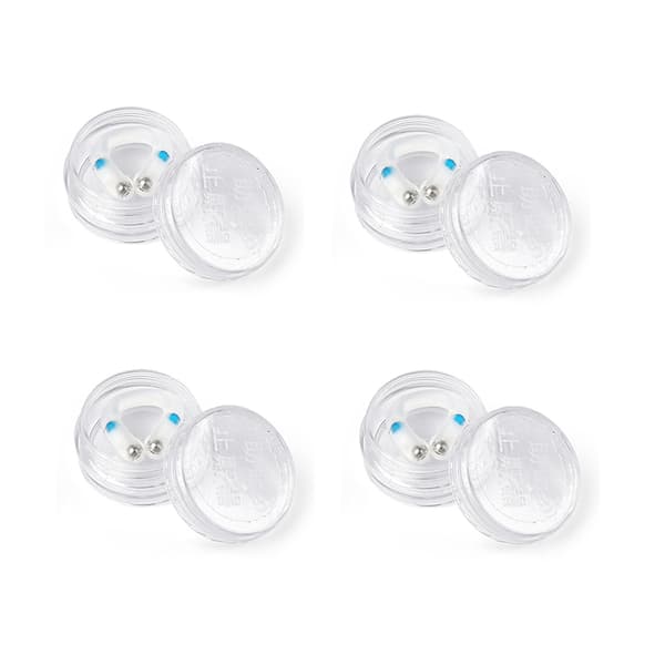 INF Anti Snarkningsanordning Silikon Magnetisk Näsclips - 4-pack