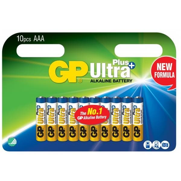 GP Ultra Plus AAA 10-pack