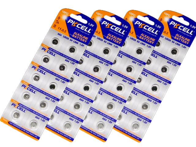 40-pack AG4 SR626SW SR66 SR626 V377 D377 606 LR626 sg4 batteri