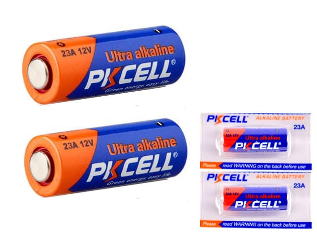 A23 2-pack Alkaliska batterier 12v batteri 23A MN21 VR22