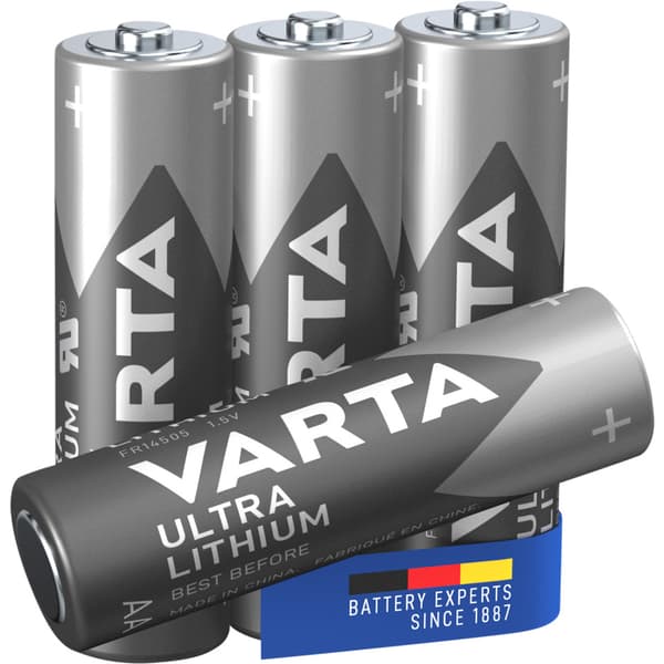 Batteri Varta Ultra Lithium AA 4 pk