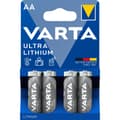 Miniatyrbilde 1 av 2: Batteri Varta Ultra Lithium AA 4 pk