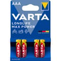 Miniatyrbilde 1 av 2: Batteri Varta Longlife Max Power LR03/AAA 4 pk