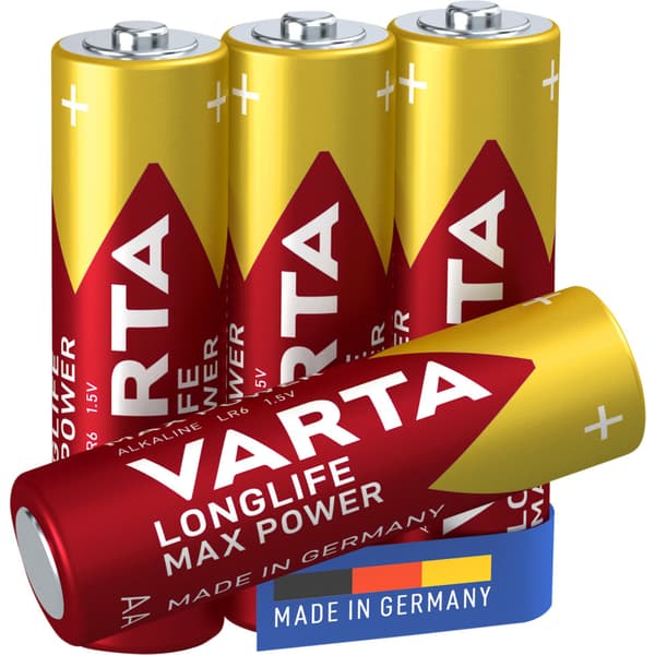 Batteri Varta Longlife Max Power LR06/AA 4 pk