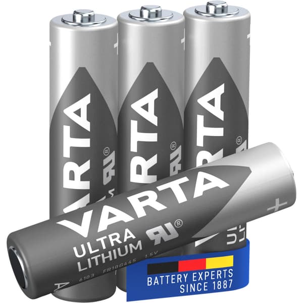 Batteri Varta Ultra Lithium AAA 4 pk