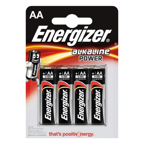 Batteri AA/LR6 Alkaline Power 4-pak