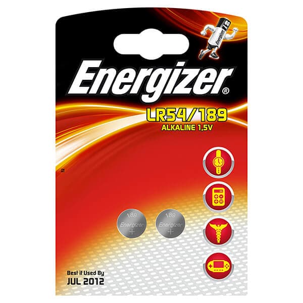 Batteri LR54/189 Alkaline 2-pak