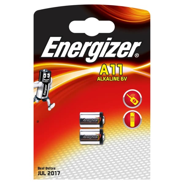 Batteri A11/E11A Alkaline 2-pak