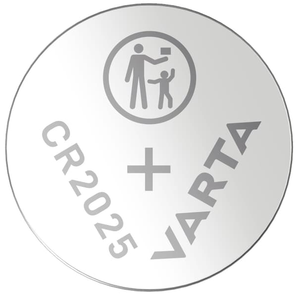 CR2025 3V Lithium knapcellebatteri 5-pak