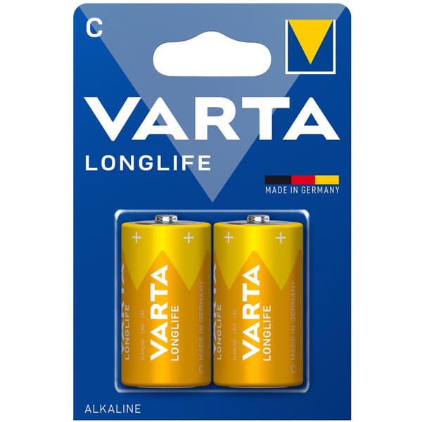 Longlife C / LR14 batteri 2-pakning