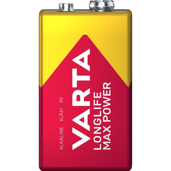 Longlife Max Power 9V batteri
