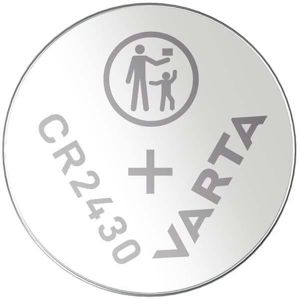 CR2430 3V litiumknappcellebatteri 2-pakning