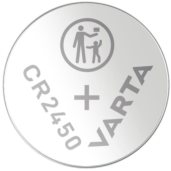 CR2450 3V Lithium knapcellebatteri 2-pak