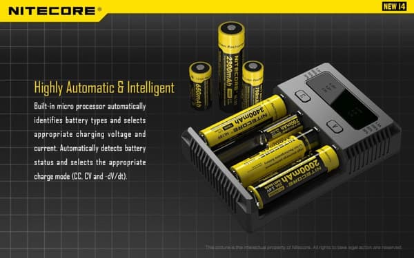 i4 - NITECORE Universal Charger