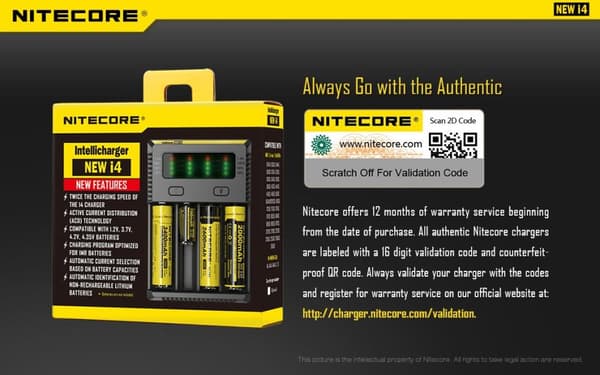 i4 - NITECORE Universal Charger