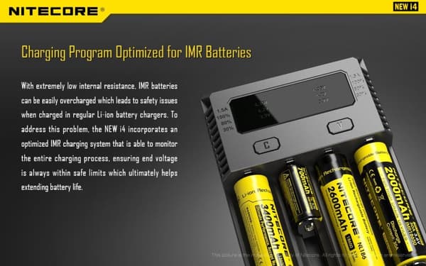 i4 - NITECORE Universal Charger