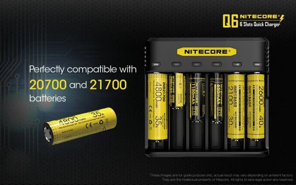 Q6 - NITECORE Li-ion Charger