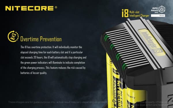 i8 - NITECORE Universal Charger