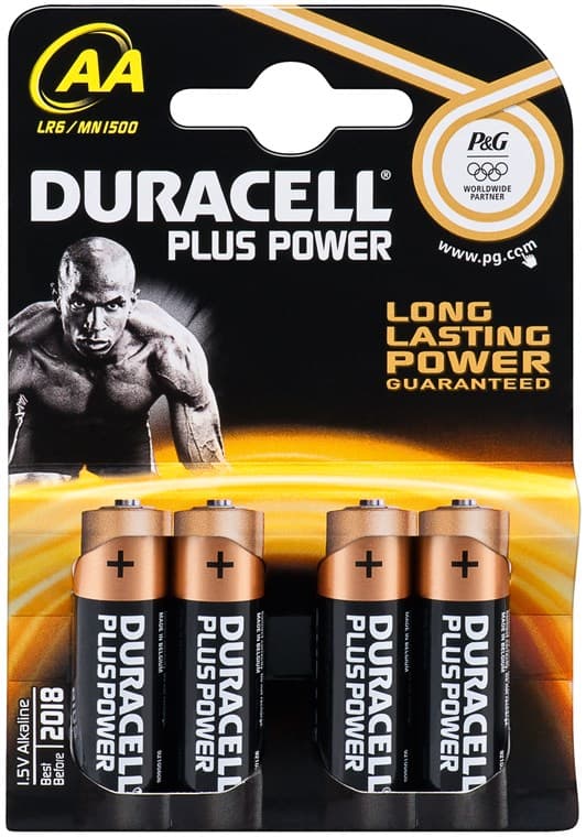 LR6/AA (Mignon) (MN1500) batteri, 4 stk. blister